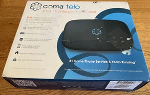 Ooma Telo Free Smart Home Phone Service Black New SEALED BOX - Picture 1 of 8