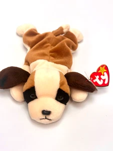 Bernie the St. Bernard Dogs Plush Toys October 3 1996 Ty Beanie Baby Retired - Picture 1 of 18