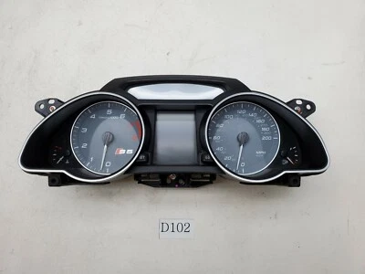 2008-2012 AUDI S5 B8 SPEEDOMETER INSTRUMENT CLUSTER GAUGES 61K MILES - Image 1 of 4