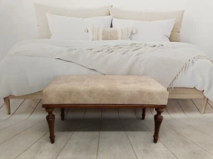 Piano bench, Bench for entry, Footstool bench, Ottoman bench, Farmhouse bench - Picture 1 of 10