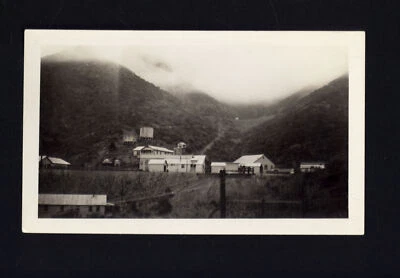 SNAPSHOT da ALBUM * 1943 BORIANA AZ "solo nebbia" edifici in miniera - Immagine 1 di 3