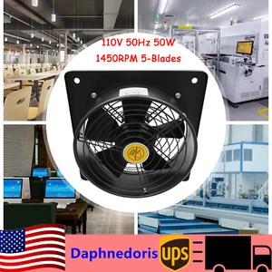 Commercial Extractor Fan 250mm / Stylish Kitchen Ventilator Duct Air Vent Grille - Picture 1 of 14