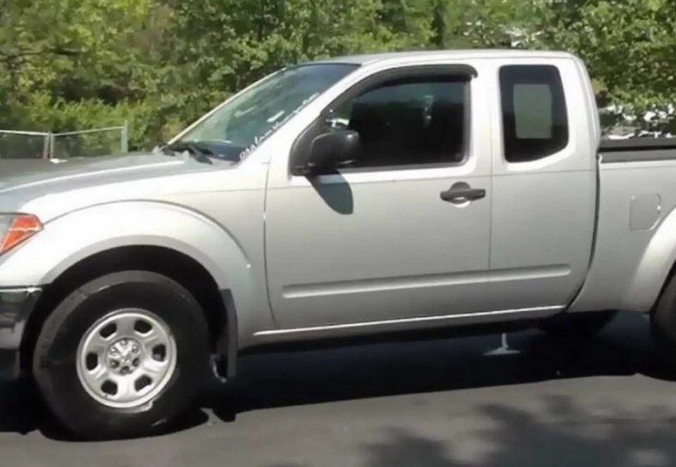Deflector de ventana lateral-ventilador deflector 2 piezas Delantero para Nissan Frontier 05-19 Foto 1 de 2