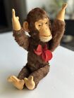 Schuco Mohair Yes/No Monkey Tricky Made in Germany with Original Tag - No Tail