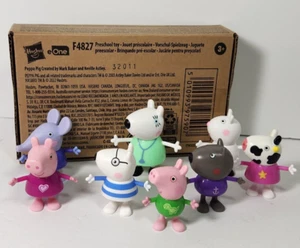 Dr. Polar Bear Calls on Peppa Friends 8 Figure Set Preschool Penny Suzy Carol + - Picture 1 of 8