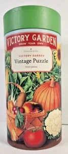 Victory Garden 1000 Piece Vintage Puzzle Cavallini & Co - Picture 1 of 6