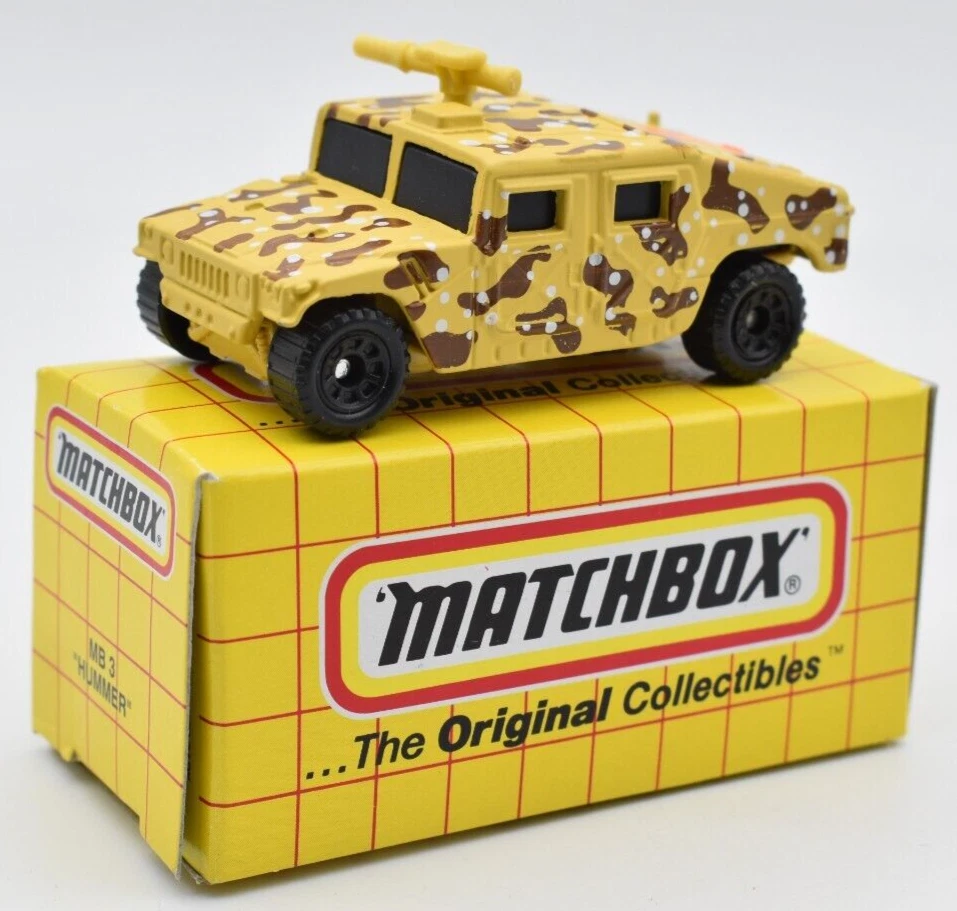Matchbox Superfast #3 Hummer Humvee Desert. Hergestellt in Thailand. Box - Bild 1 von 3
