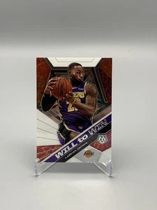 LeBron James 2019-20 Panini Mosaic Will to Win Insert #7 Los Angeles Lakers - Picture 1 of 4