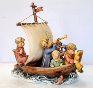 Hummel Land in Sight TMK 7 Goebel 530 Limited Edition Numbered Germany Boat Ship - Picture 1 of 6