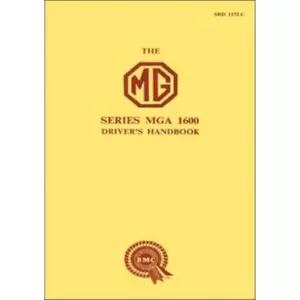 Manuale di manutenzione del funzionamento del driver MG MGA 1600 - Foto 1 di 5