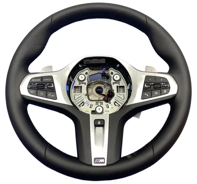 2022 - 2024 BMW 230i G42 OEM M-SPORT LEATHER HEATED STEERING WHEEL | BLACK - Image 1 of 4