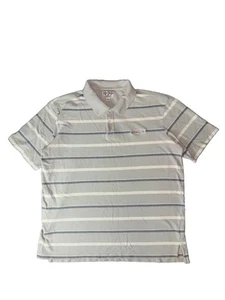 Vintage Phat Farm Stripe Shirt Mens XL Polo Long Sleeve Hip Hop Embroidered Y2K - Picture 1 of 7