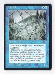 Mistfolk Ice Age MTG Vintage Magic the Gathering Card LP/NM - Picture 1 of 2
