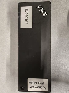 Lenovo ThinkPad Thunderbolt 3 Dock Gen 2 DK1841 - Used, HDMI Issue - Zdjęcie 1 z 8