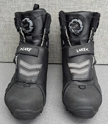 Lake MXZ304-X Zapatos Anchos de Invierno para Bicicleta de Montaña - Negros, Opciones de Tamaño Disponibles Foto 1 de 4
