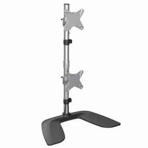 StarTech.com Vertical Dual-Monitor Stand Silver/Black - Bild 1 von 1