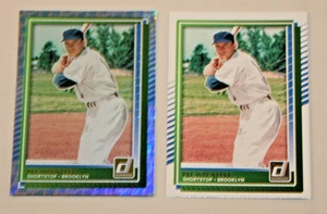 PEE WEE REESE (2) 2025 DONRUSS ROCKET EMOJI & BASE #60 BROOKLYN DODGERS - Picture 1 of 1