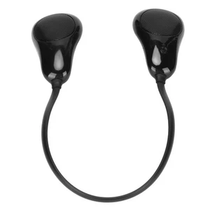 (Black)Neckband Speaker Hands Wearable Speaker True 3D Stereo Sound - Zdjęcie 1 z 12