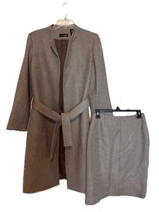 Vintage Valerie Stevens Woolmark 100% Wool Skirt-4 Jacket-8 Suit Set Women’s - Picture 1 of 14