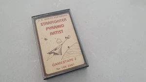 Starfighter Pyramid Artist Gamestape 2 J K Greye Sinclair ZX81 Games FC - Picture 1 of 9