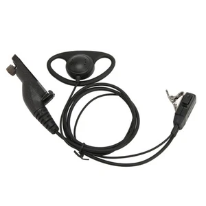 Zestaw słuchawkowy w kształcie litery D PTT Revers-Clip-Design Walkie-Talkie Kształt D CHP - Zdjęcie 1 z 22