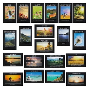 20 Funny Demotivational Posters for Office Decoration, 13x19 Home Wall Art Quote - Picture 1 of 9
