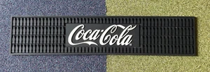 Coca Cola Bar Runner Drink Beer Whisky Drip Rubber Mat Pub 60 x 13 x 0.8 cm - Bild 1 von 4