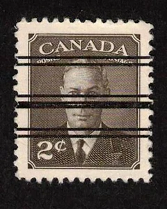 Canada pre cancel X-285 with extra line (not listed) no gum (G10) - Picture 1 of 1