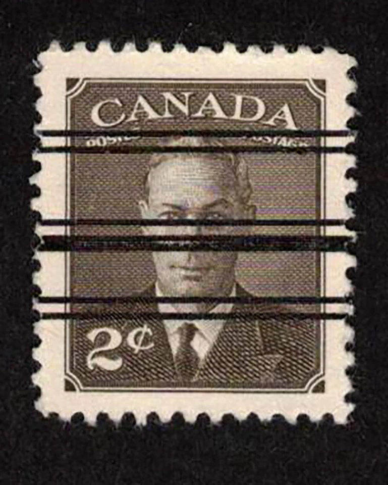 Canada pre cancel X-285 with extra line (not listed) no gum (G10) - Image 1 of 1