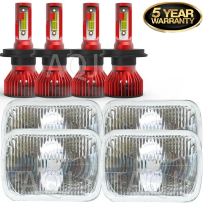 4PCS For Isuzu NQR NPR NPR-HD 4x6'' LED Headlights Hi/Lo Beam  Headlamp Bulbs — 第 1/4 张图片