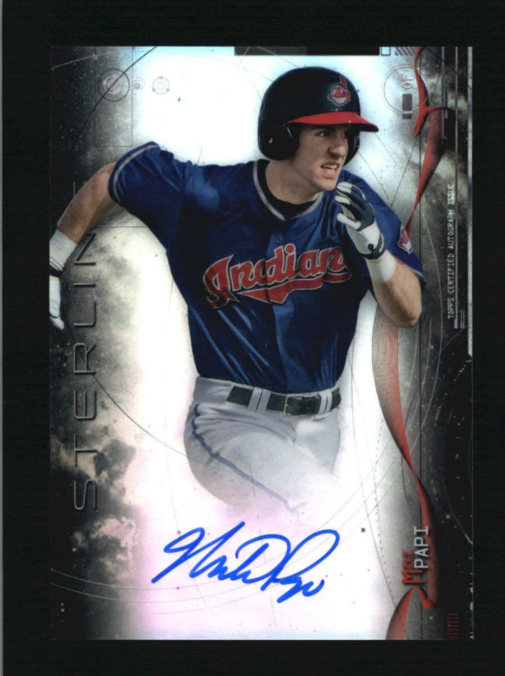 MIKE PAPI 2014 BOWMAN STERLING REFRACTOR PROSPECT AUTO #110/150 (BV=$10) AG4555 - Image 1 of 1