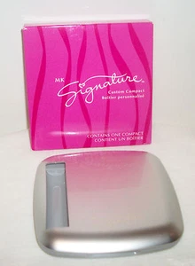 New Mary Kay MK Signature Custom Compact Mirror NIB for lipstick eye applicators - Picture 1 of 2