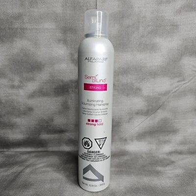 ALFAPARF Semi Di Lino Illuminating Volumizing Hairspray STRONG HOLD 10.6 oz HTF - Image 1 of 2
