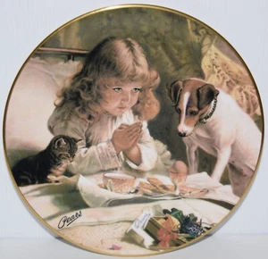 Royal Grafton Collectors Plate SUSPENSE From PEARS VICTORIAN PAINTINGS Plate - Picture 1 of 2