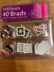 40 Brads - perfect for craft projects - Picture 1 of 1