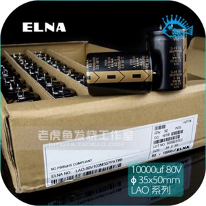 1/5 un. ELNA 10000UF 80V PARA AUDIO 35*50mm Filtro de Audio Condensador Electrolítico - Imagen 1 de 2