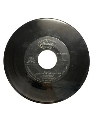 Vintage 7” 45 RPM vinyl record David Carrol White rose of Athens slaughter on 10 - Image 1 of 3