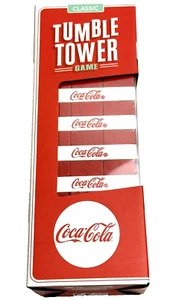 Masterpieces Coca Cola Tumble Tower Block Game Brand New - Picture 1 of 6