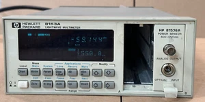 HP 8153a with 81536A Power Sensor; Fully Operational - Picture 1 of 2