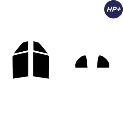 For BMW 3 Series Conv. 87-89 Carbon Pre Cut Window Tint Full Premium 2-ply HP+ - Image 1 of 4