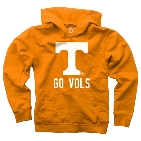 Wes and Willy Youth Boys (8-20) College Team Slogan Hoodie Cover