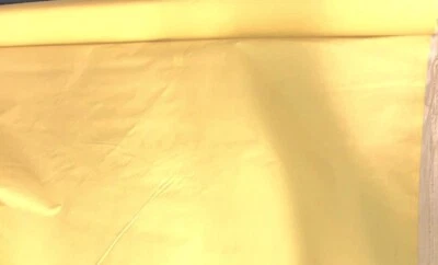 WATER RESISTANT & REPELLENT NYLON 600 DENIER FABRIC YELLOW 60" WIDE BY THE YARD - Image 1 of 3