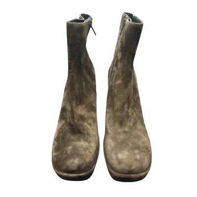 Nuevo Botín Seychelles Paragon Punta Cuadrada Acampanado Herl Marrón Gamuza Botín Talla 7.5 Foto 1 de 4