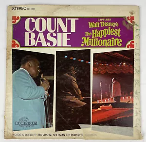 Count Basie Vinyl Record LP Walt Disney’s The Happiest Millionaire 51003 G+ - Imagen 1 de 7