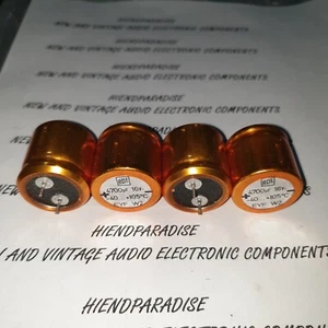 NOS ROE EYF GOLD SERIES 4700uF 16V AUDIO GRADE HI_END CAPS ! 4pcs! - Picture 1 of 1