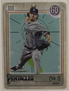2021 Topps Gypsy Queen Gerrit Cole Tarot of the Diamond Insert Card #4 Yankees - Picture 1 of 1