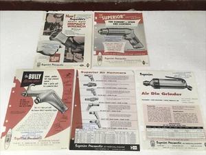 Superior Pneumatic VTG Tool Catalog Advertisement Inserts Hammer Drill Wrench - Picture 1 of 6