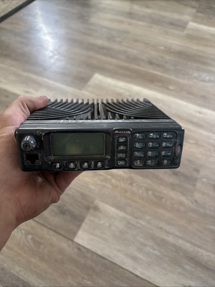 Midland Digital/Analog Two Way Radio STM-1050-B-G P25 VHF 136-174 50 W 999ch - Image 1 of 4