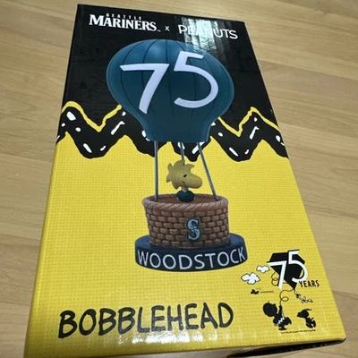 Seattle Mariners Peanuts Woodstock Bobbblehead Theme Night Exclusive Brand New - Image 1 of 3