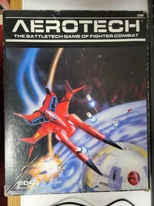 Aerotech Box Set 1609 1986 caja y libro de reglas solamente - Imagen 1 de 8